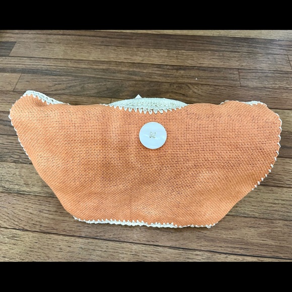 NWT handbag for women, summer style, orange color. - Picture 5 of 5